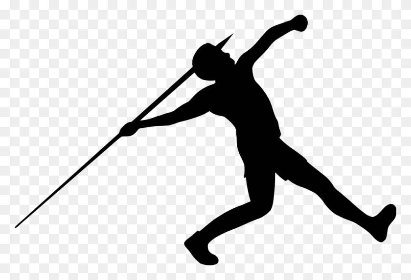 960x633 Silhouette Javelin Throw Sport Athlete Spear Man Arts Of Javelin Throwers, Gray, World Of Warcraft HD PNG Download