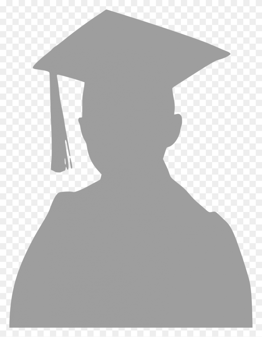 782x1024 Silhouette Of A Student, Gray, Texture, Concrete HD PNG Download