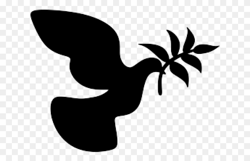 640x480 Silhouette Of Peace, Stencil, Graphics HD PNG Download