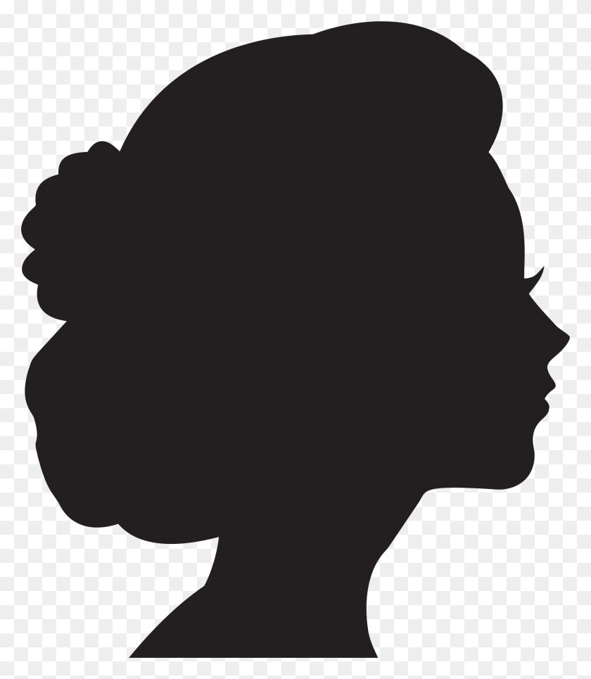 1996x2318 Silhouette Woman Head At Getdrawings Woman Head Silhouette, Person, Human HD PNG Download