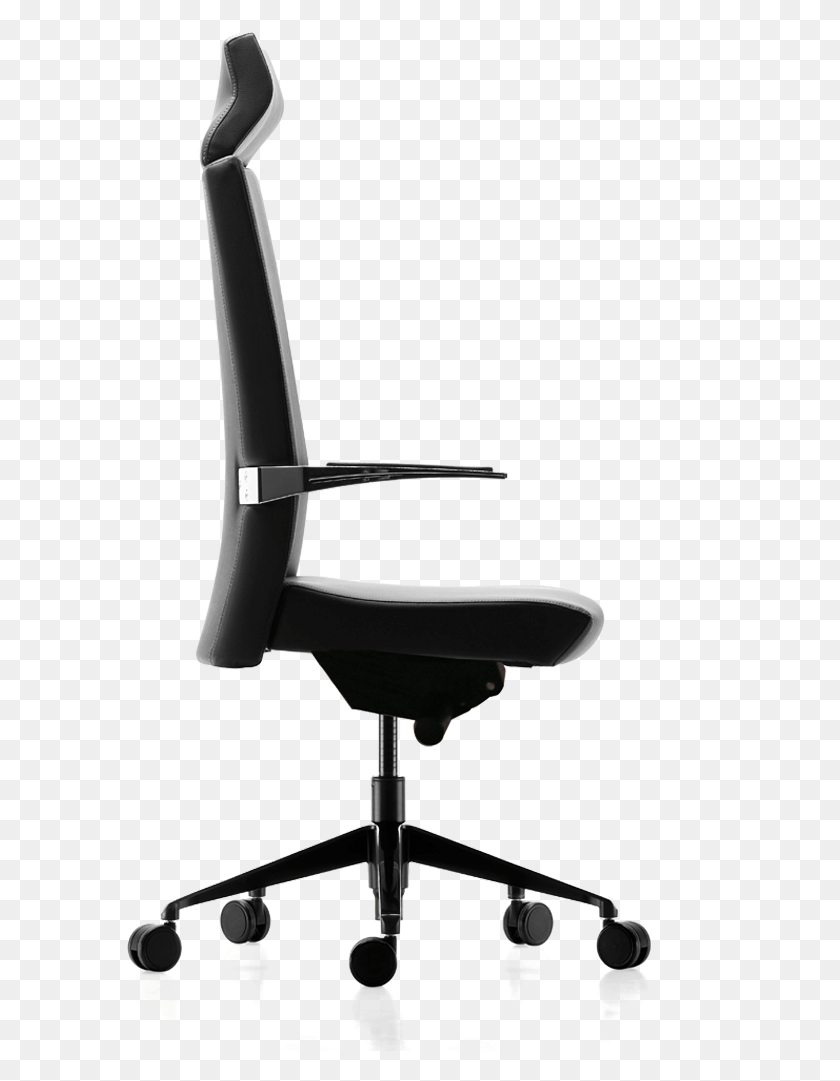 589x1021 Silla Oficina Perfil, Chair, Furniture, Sink Faucet HD PNG Download