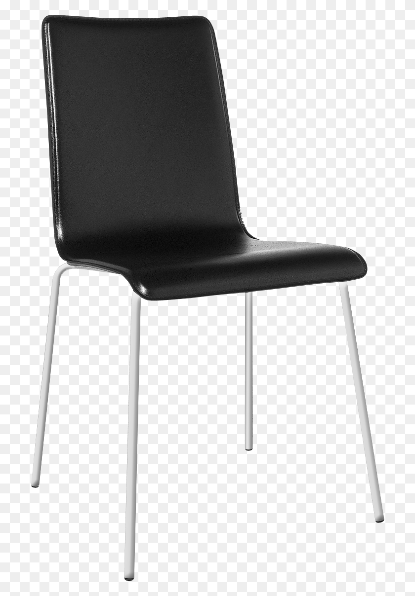 716x1148 Silla Para Comedor De Piel Napoli Chair Black, Furniture, Armchair, Bar Stool HD PNG Download