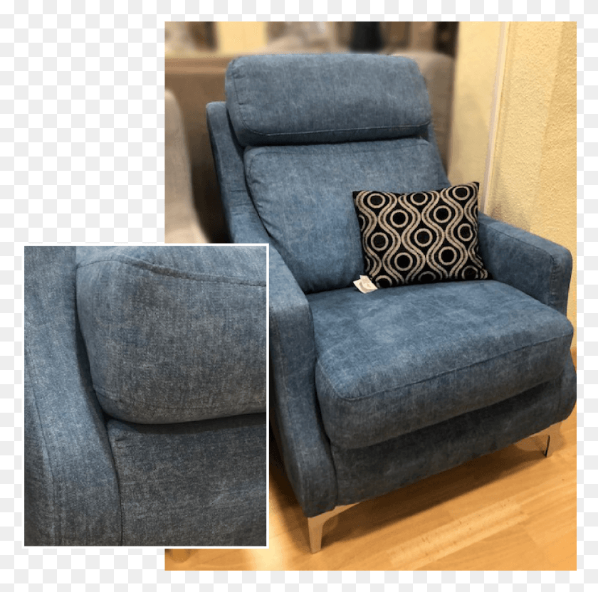 2695x2668 Sillon Azul Sleeper Chair, Мебель, Кресло, Диван Png Скачать