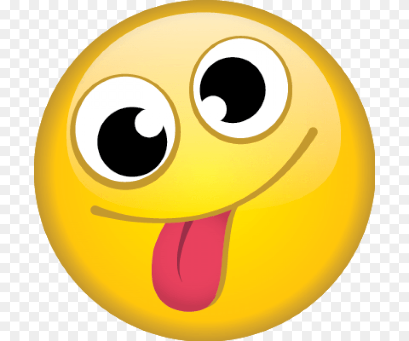 700x700 Silly Face Silly Face Emoji, Disk PNG