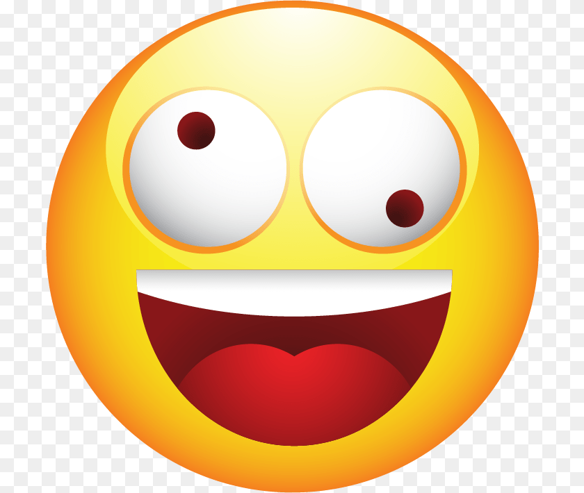 Silly Smiley Face, Sphere PNG