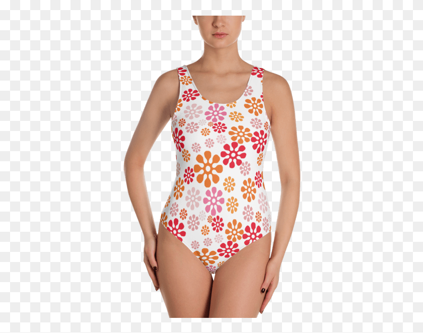 354x601 Silly Spring Flowers One Piece Swimsuit Jesus Swimsuit, Clothing, Apparel, Person HD PNG Download