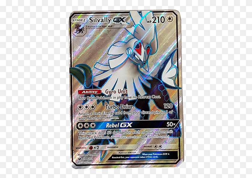 388x533 Silvally Gx Full Art Ultra Rare Rare Gx Pokemon Cards, Poster, Advertisement, Flyer HD PNG Download