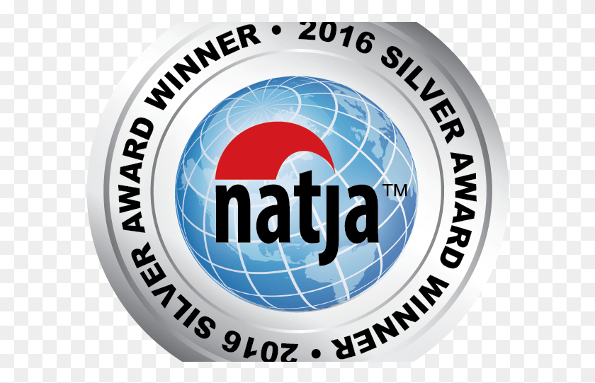 601x481 Silver Award Winner Seal From Natja Circle, Label, Text, Logo HD PNG Download