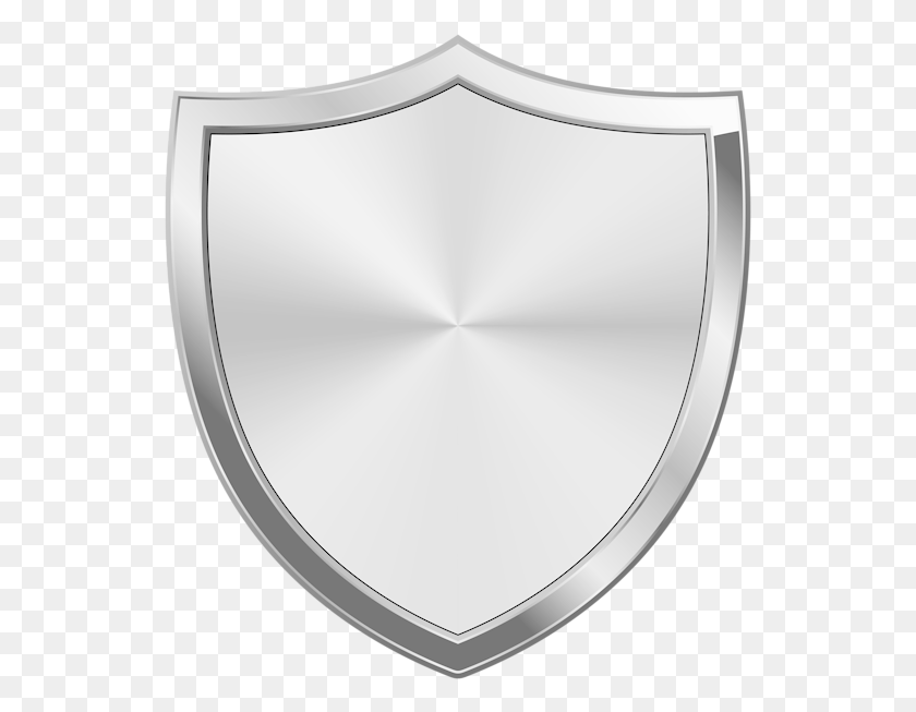 539x593 Silver Badge Clip Art Image Silver Badge, Armor, Shield HD PNG Download