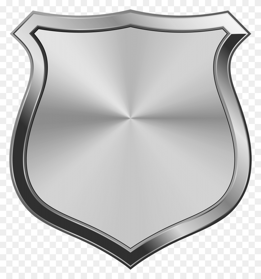 7311x7875 Silver Badge Clip Art Transparent Image, Armor, Shield, Rug HD PNG Download