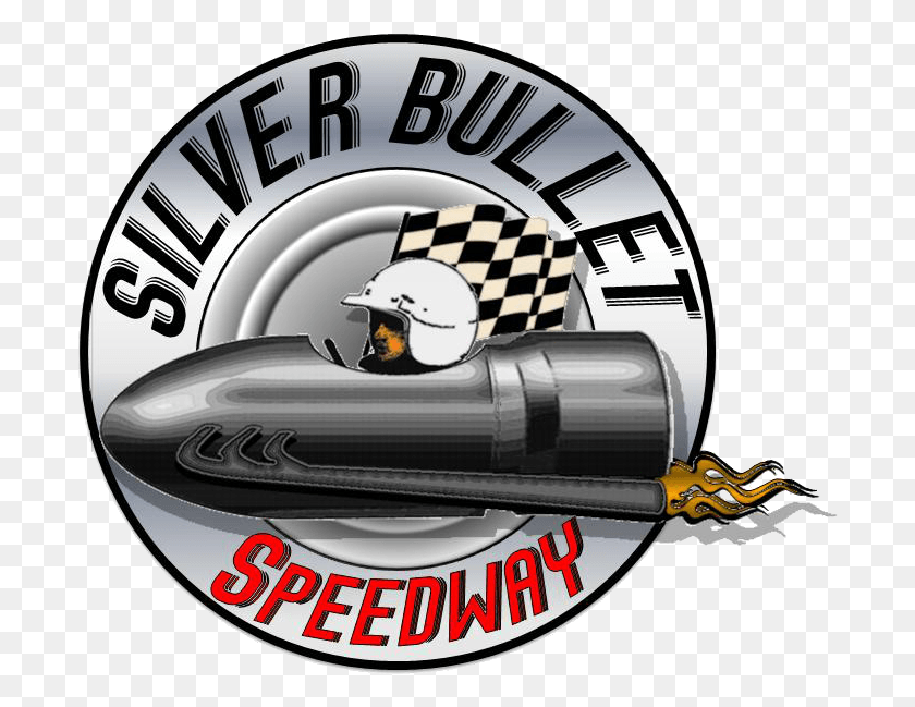 698x589 Silver Bullet Speedway, Logotipo, Símbolo, Marca Registrada Hd Png