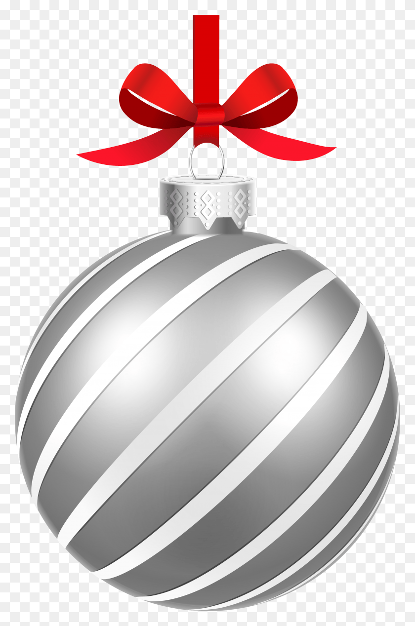 3804x5892 Silver Christmas Ball, Ornament, Ring, Jewelry HD PNG Download
