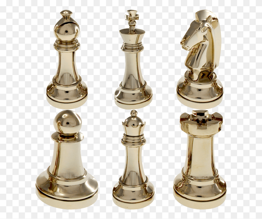 615x641 Silver Color Chess Puzzle Set Rook Chess Piece Glass, Game, Bronze, Gold HD PNG Download