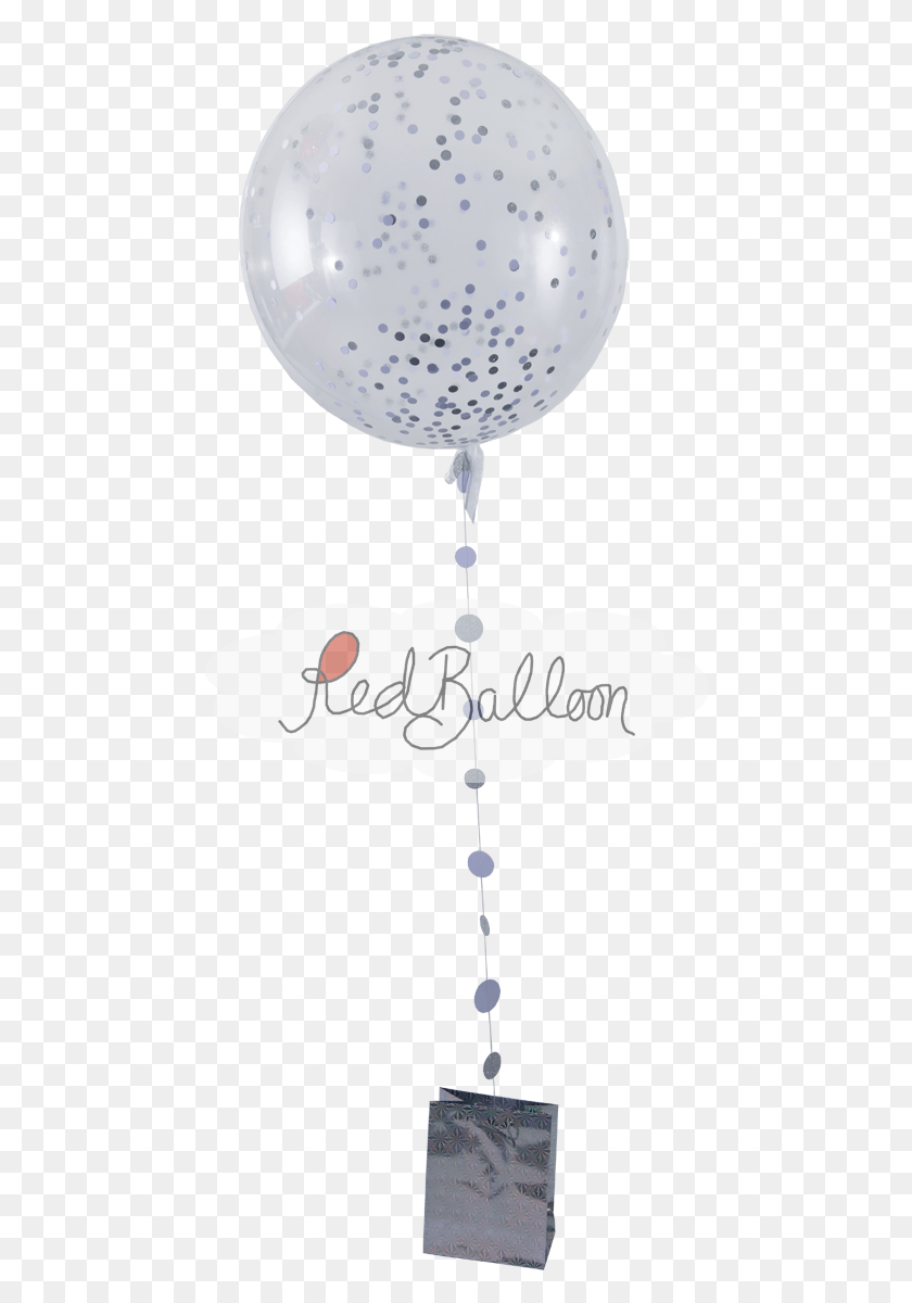 466x1140 Silver Confetti Balloon Red Balloon Cork, Lamp, Text, Symbol HD PNG Download
