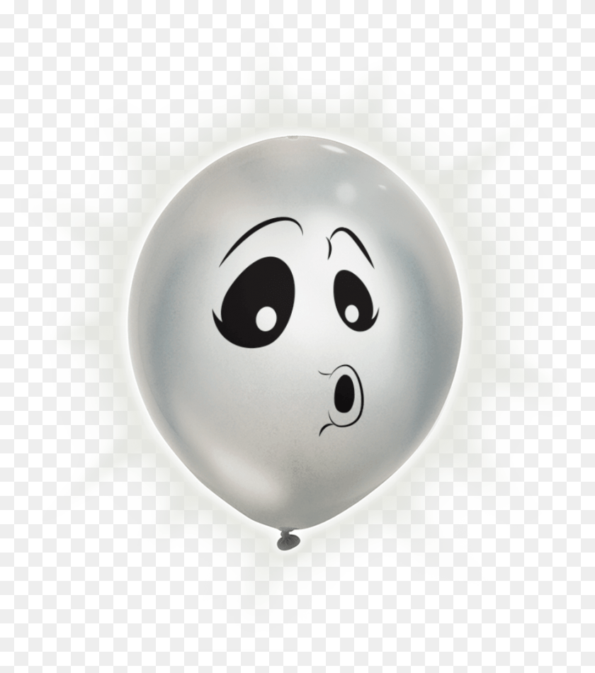 880x1005 Silver Ghost Balloon Loom Balloons Balloon, Snowman, Winter, Snow Descargar Hd Png