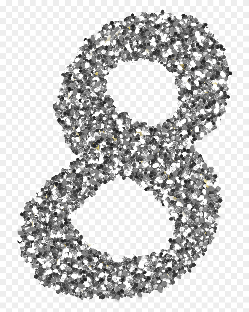 731x992 Silver Glitter Sparkle, Hole, Condo, Housing HD PNG Download