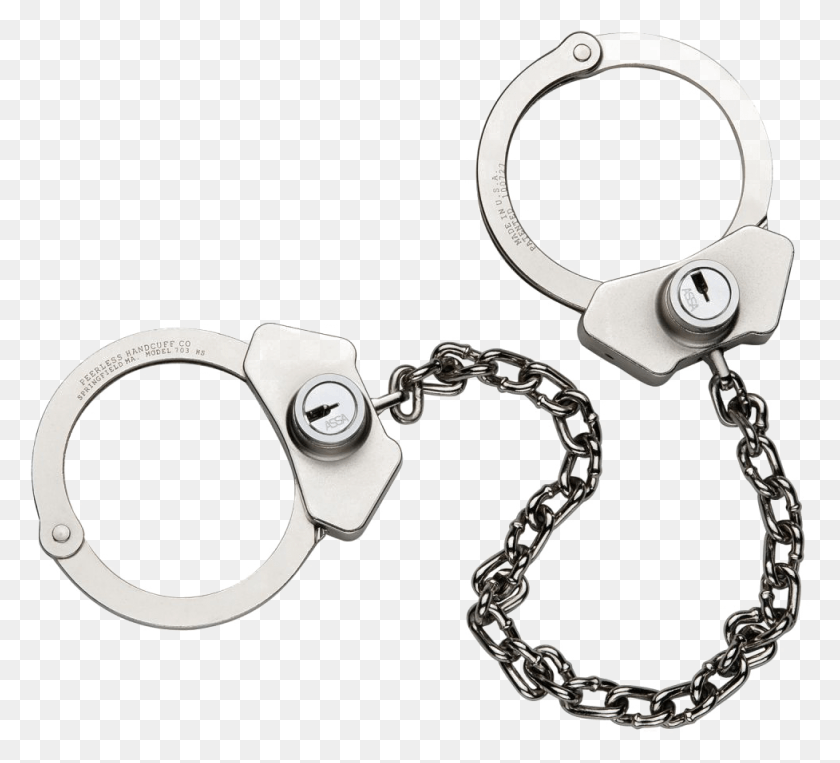 977x881 Silver Handcuffs Transparent Images Transparent Background Handcuffs Transparent, Chain, Hip, Pendant HD PNG Download