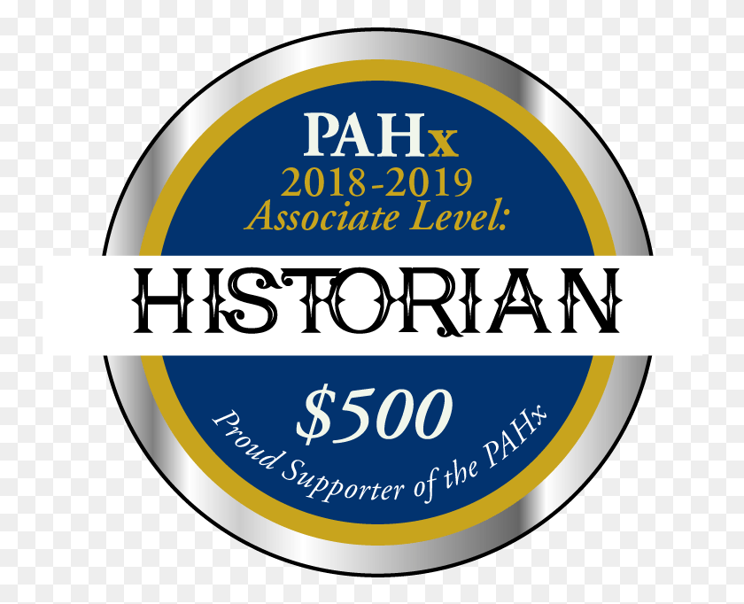 746x622 Silver Historian Pahx Associate Seal 2018 2019 Circle, Label, Text, Sticker HD PNG Download