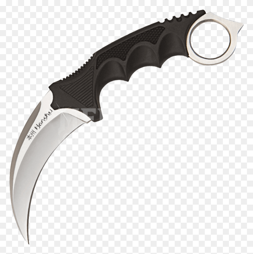 798x803 Silver Honshu Karambit With Harness Uc Medieval Collectibles United Cutlery Karambit, Weapon, Weaponry, Gun HD PNG Download