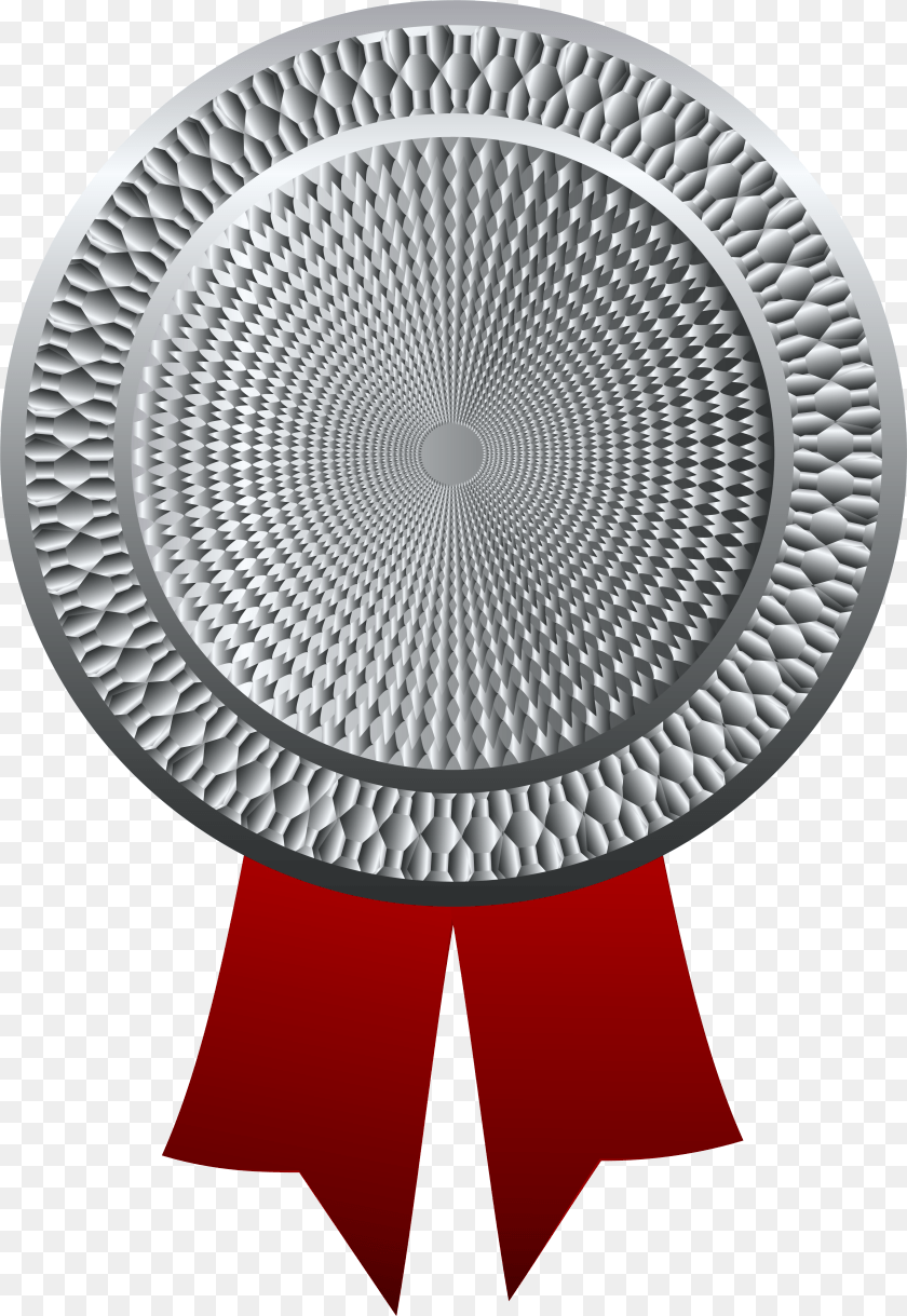 Silver Medal Background Sticker PNG