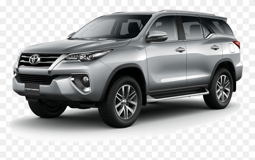 848x509 Descargar Png Toyota Fortuner 2019 Plata Metálico Precio, Coche, Vehículo, Transporte Hd Png
