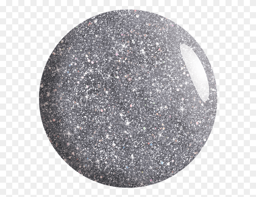 586x587 Silver Nail Polish Spill, Light, Rug, Outer Space HD PNG Download