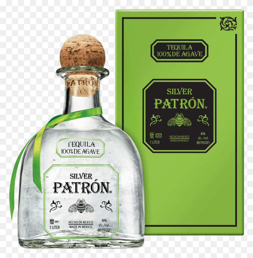 1314x1341 Descargar Png / Tequila Patrón De Plata, Licor, Alcohol, Bebidas Hd Png