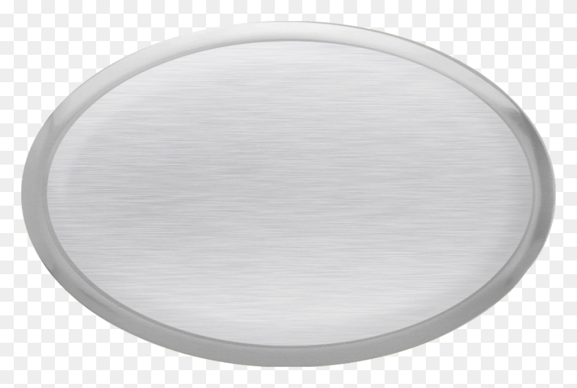 894x581 Silver Plaque Circle, Oval, Bathtub, Tub HD PNG Download