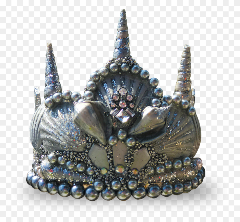 994x916 Silver Princess Seashell Crown Tiara Sereia, Accessories, Accessory, Jewelry Descargar Hd Png