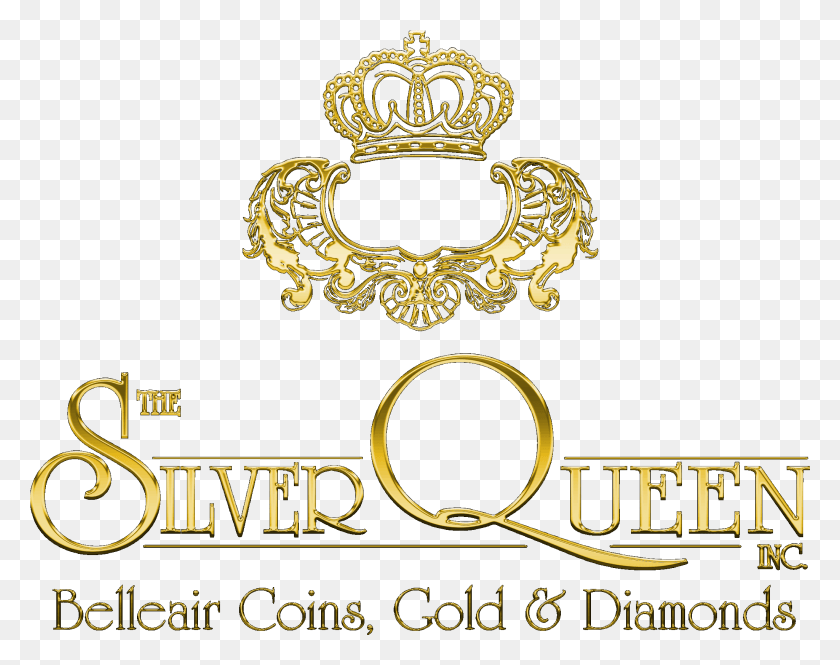 2048x1589 Silver Queen Logo Gold Queen Logo, Text, Crown, Jewelry HD PNG Download
