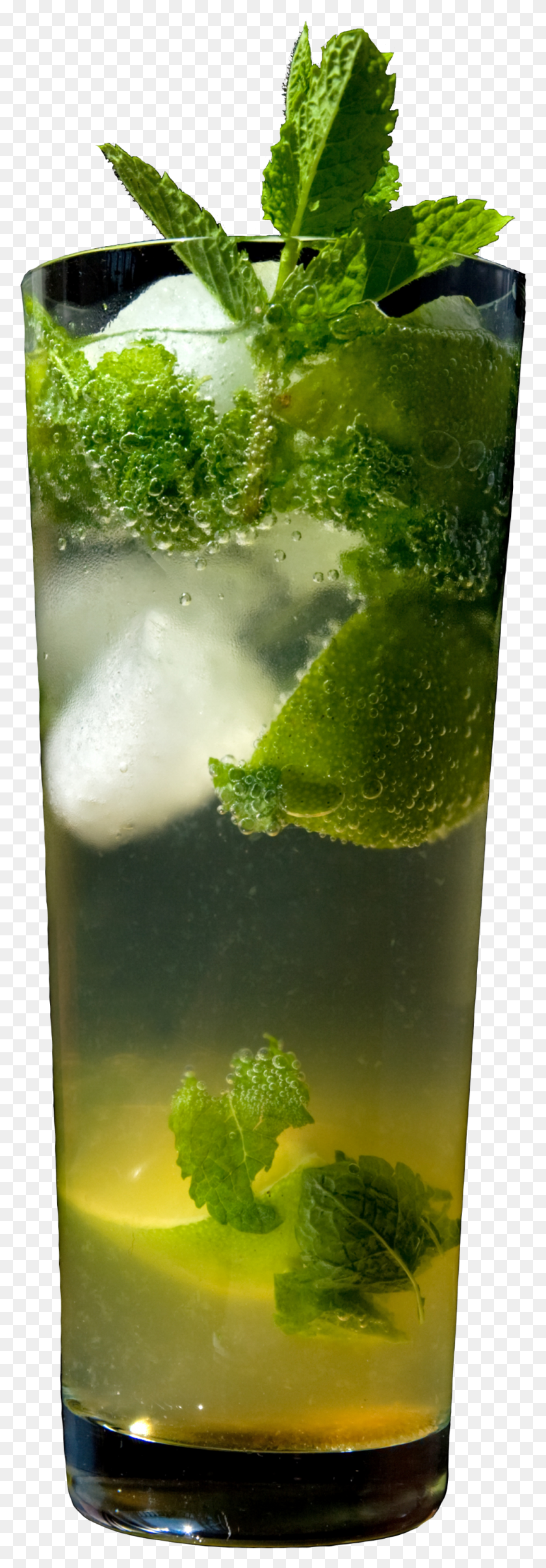 1077x3251 Silver Rum Mojito Cocktail Passion HD PNG Download