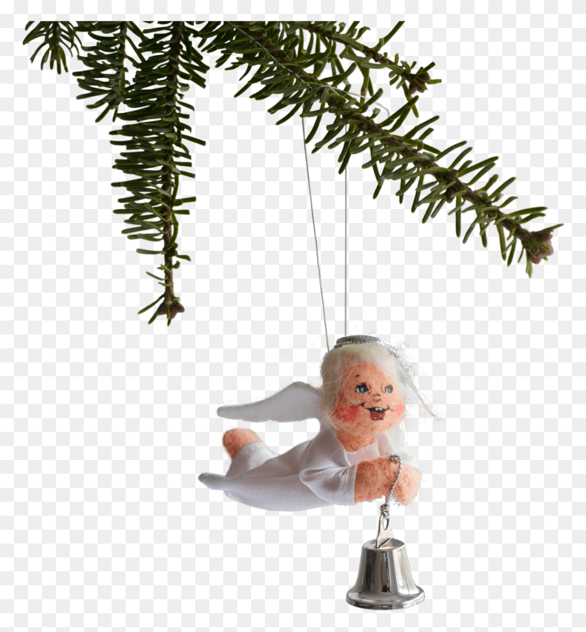 2617x2842 Silver Sparkle Angel Christmas Tree HD PNG Download