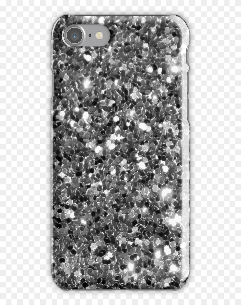 527x1001 Silver Sparkly Confetti Glitter Iphone 7 Snap Case Confetti, Light, Rug HD PNG Download