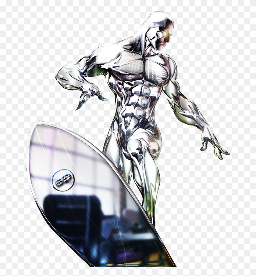 678x844 Silver Surfer Silver Surfer, Person, Human, Knight HD PNG Download