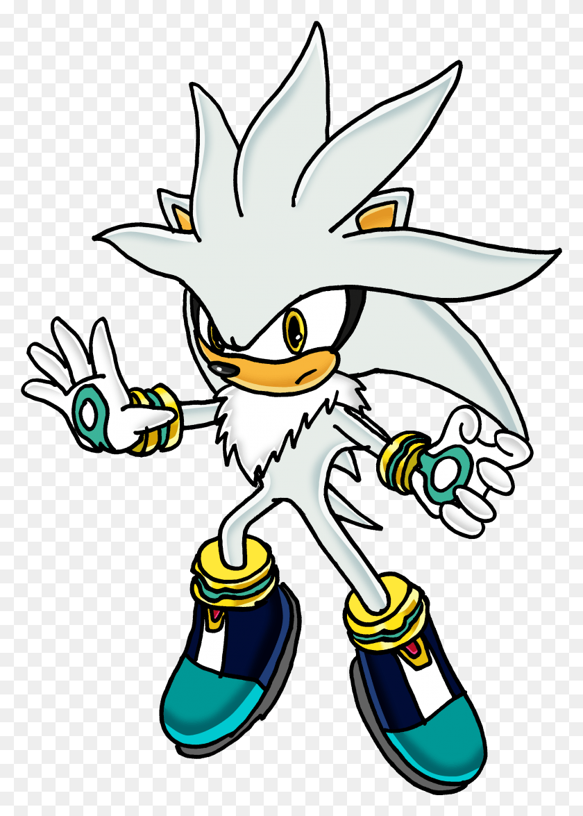 2174x3110 Silver The Hedgehog HD PNG Download