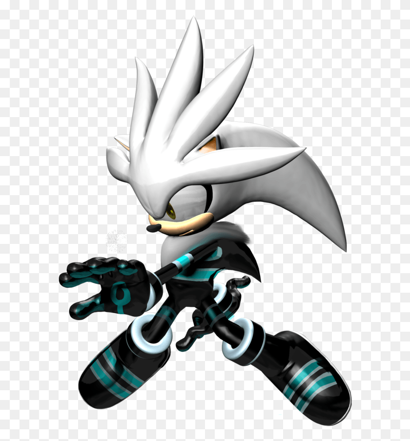 602x844 Silver The Hedgehog In Black Clothing Silver The Hedgehog Clothes, Graphics, Dragon HD PNG Download