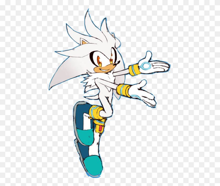 471x651 Silver The Hedgehog Miles Tails Prower Cartoon, Astronaut, Horse HD PNG Download