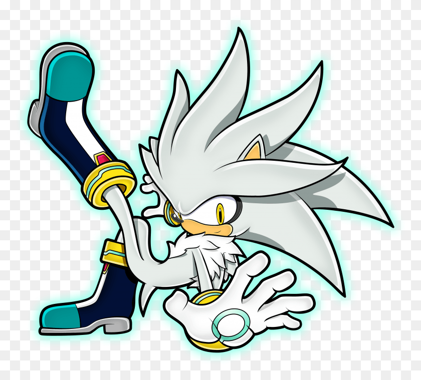 3883x3484 Silver The Hedgehog Sa By Robertpferd D5edalx Silver The Hedgehog Logo, Outdoors, Nature HD PNG Download