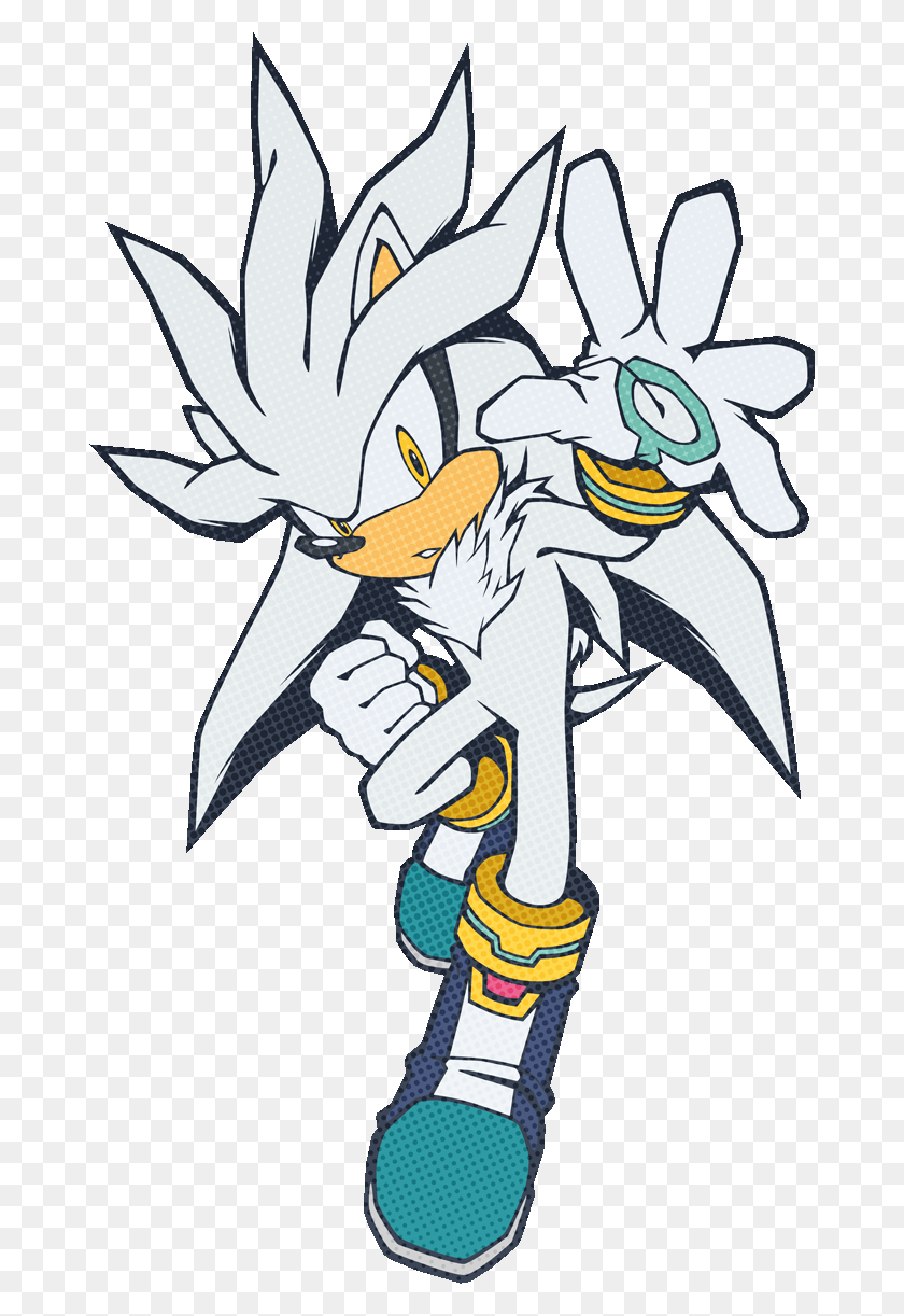 674x1162 Silver The Hedgehog Sonic Channel, Bird, Animal, Poster Hd Png