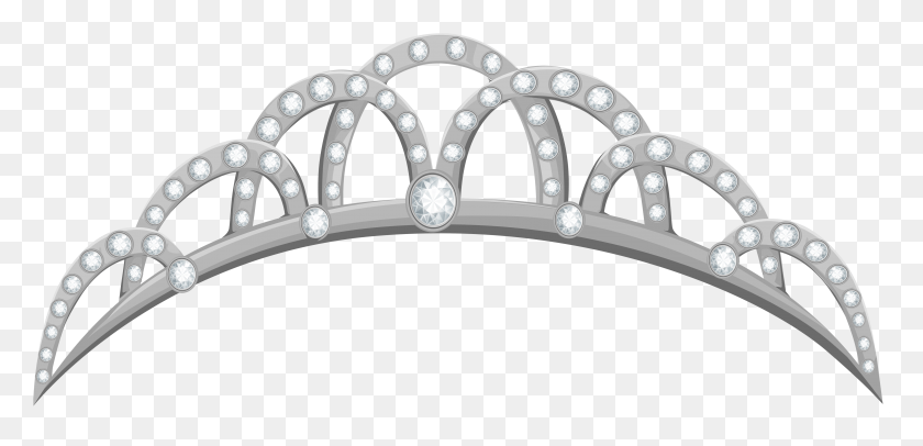 4999x2223 Tiara De Plata Png / Corona De Plata Png