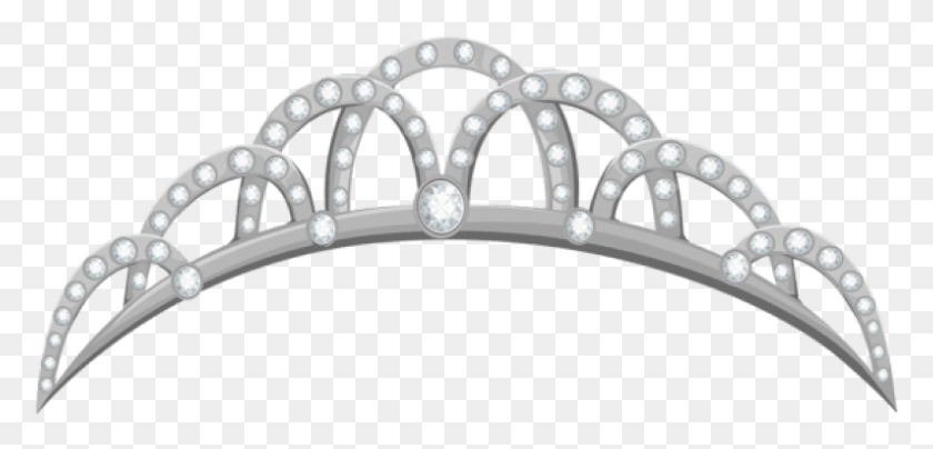 794x351 Silver Tiara Clipart Photo Silver Crown Clip Art, Accessories, Accessory, Jewelry HD PNG Download