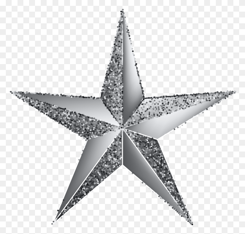 5926x5647 Silver Transparent Clip Art Wappen Engen, Symbol, Star Symbol, Diamond HD PNG Download