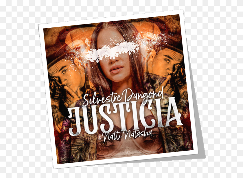 586x557 Silvestre Dangond Amp Natti Natasha Justicia Single Justicia Silvestre, Person, Poster, Advertisement HD PNG Download