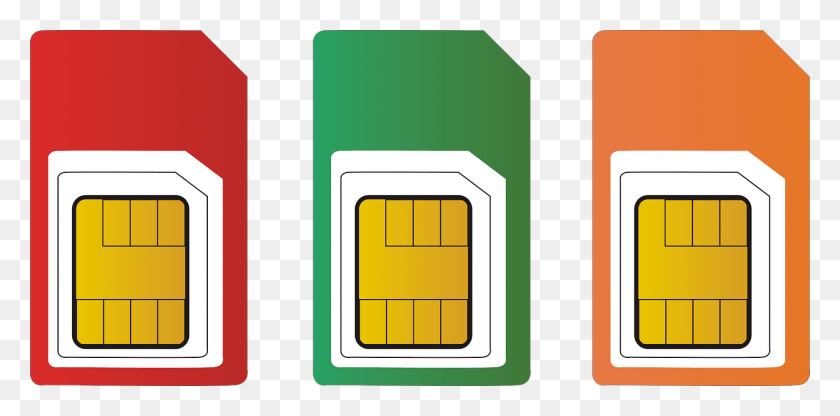 1280x585 Sim Card Red Mobile Phone Image Simcard Red, Electronics, Label, Text HD PNG Download