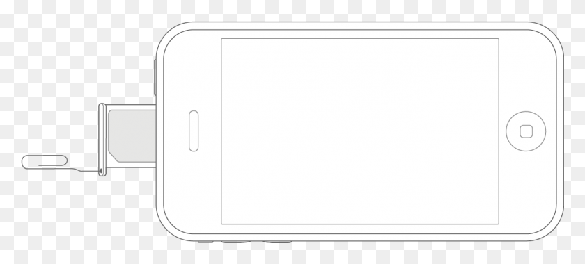 1382x567 Sim Tray On Bottom Of Iphone 3gs Iphone 3g And Original Slope, White Board, Electronics, Text HD PNG Download