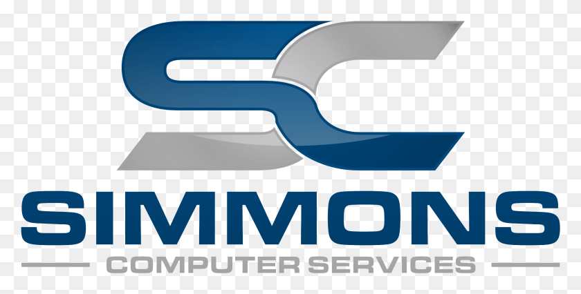 2262x1062 Simmons Computer Logo Scs Logo, Word, Text, Blade HD PNG Download