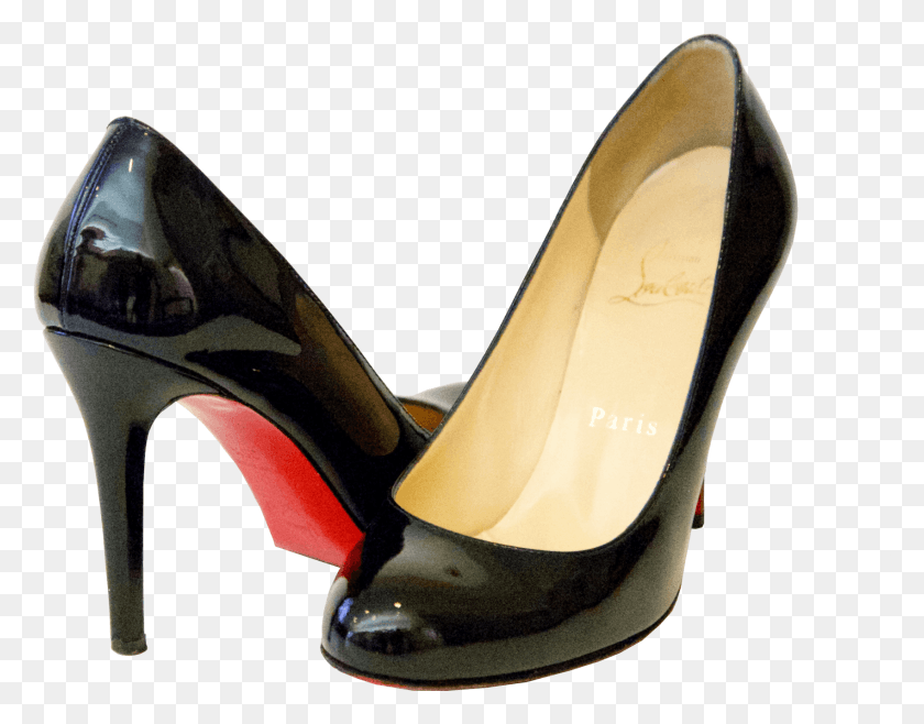 1698x1302 Simple 100 Patent Leather Pumps By Christian Louboutin Basic Pump, Clothing, Apparel, Shoe HD PNG Download