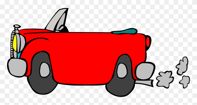 960x480 Simple Car Clipart At Getdrawings Cartoon Car Gif, Vehicle, Transportation, Automobile HD PNG Download