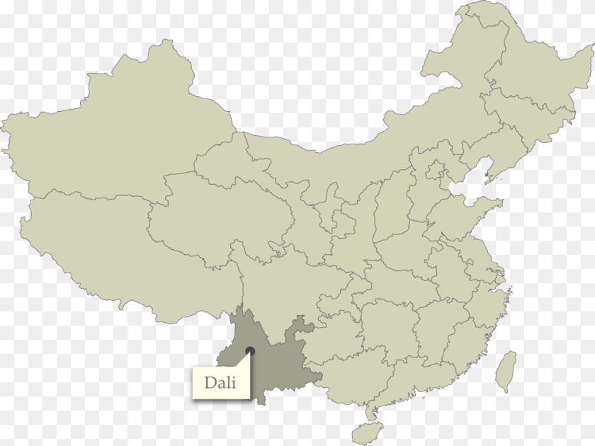 Simple China Map, Atlas, Chart, Diagram, Plot Sticker PNG