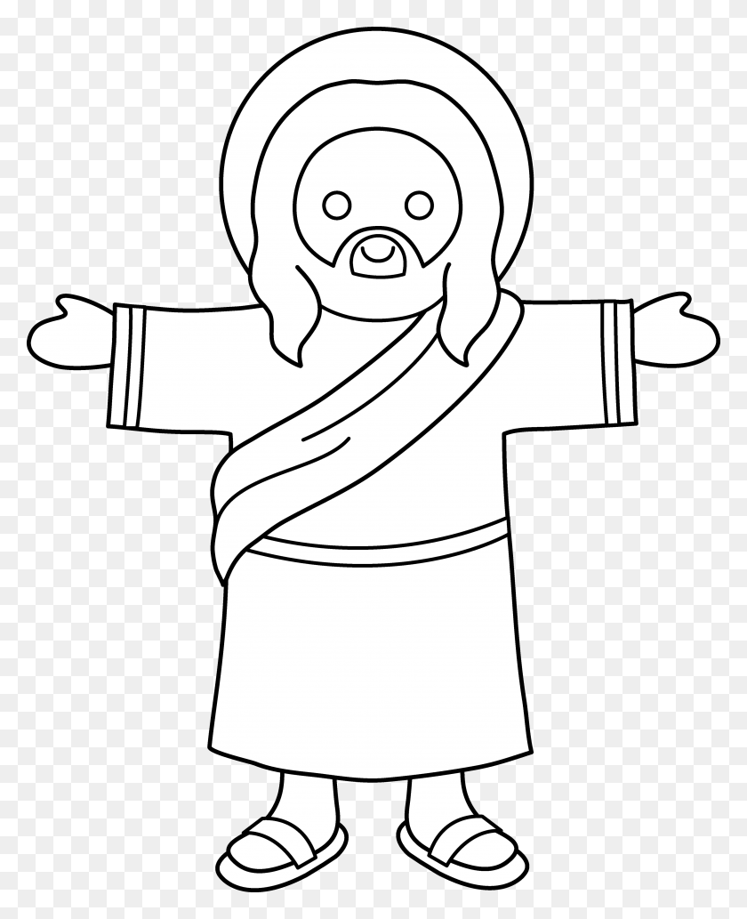 3605x4500 Simple Collection Of 14 Free Sweet Clipart Jesus Crabs Illustration, Person, Human, Photography HD PNG Download
